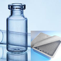 4 ml - 4R injectieflacon - steriel, helder, type 1 buisglas