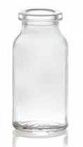 5 ml injectieflacon, helder, type 3 geblazen glas